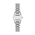 Michael Kors Petite Lexington MK7580 Silver Tone Brushed Green Dial Watch