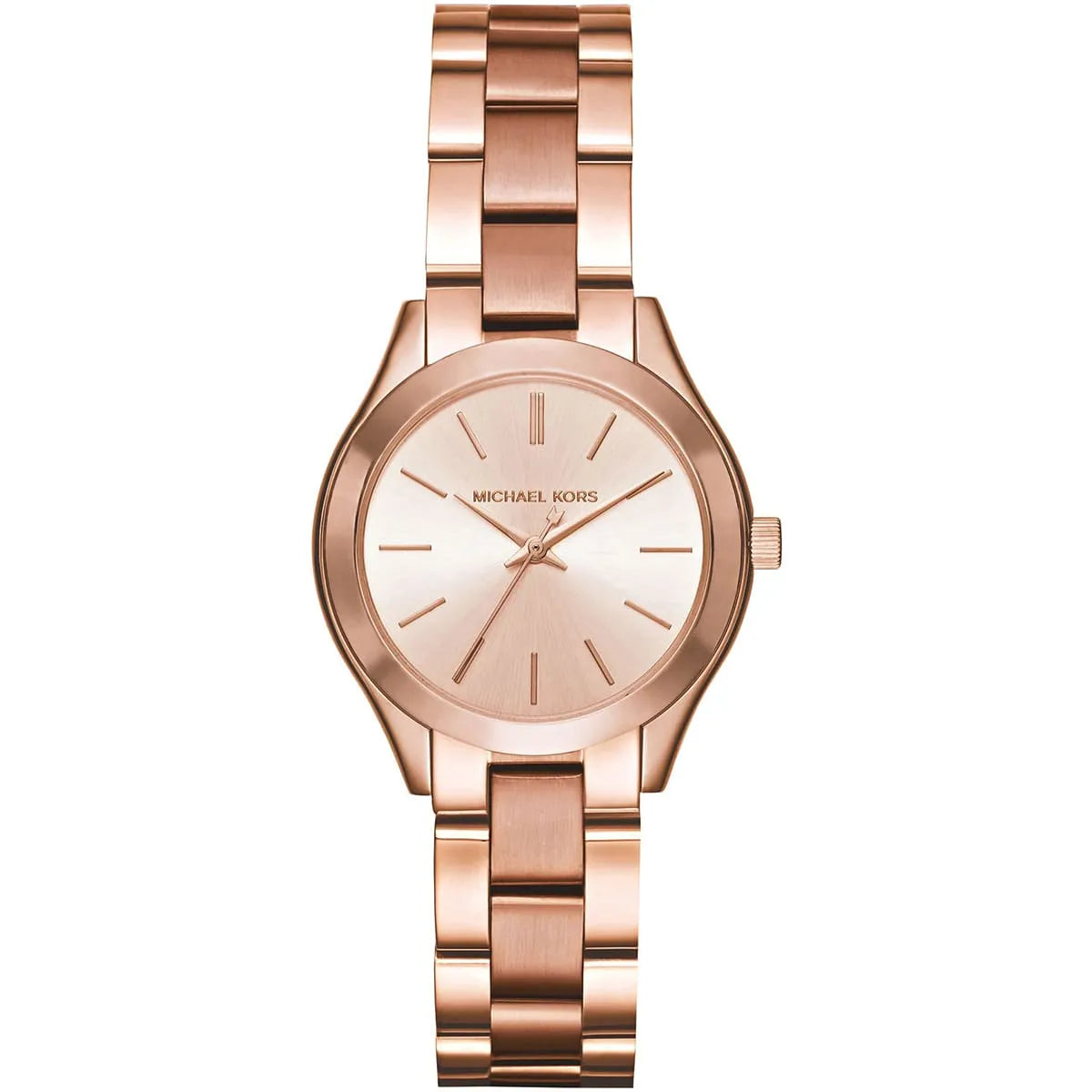 Michael Kors Slim Runway MK3513 Rose Gold-Tone Stainless Steel Women's Watch