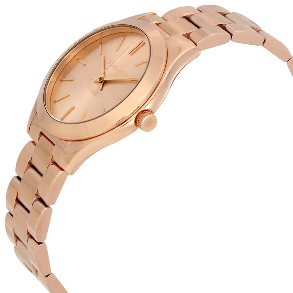 Michael Kors Slim Runway MK3513 Rose Gold-Tone Stainless Steel Women's Watch
