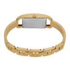 Michael Kors Women's MK Empire Three-Hand Gold-Tone Stainless Steel Logo Bracelet Watch (Model: MK4840), Gold, Modern