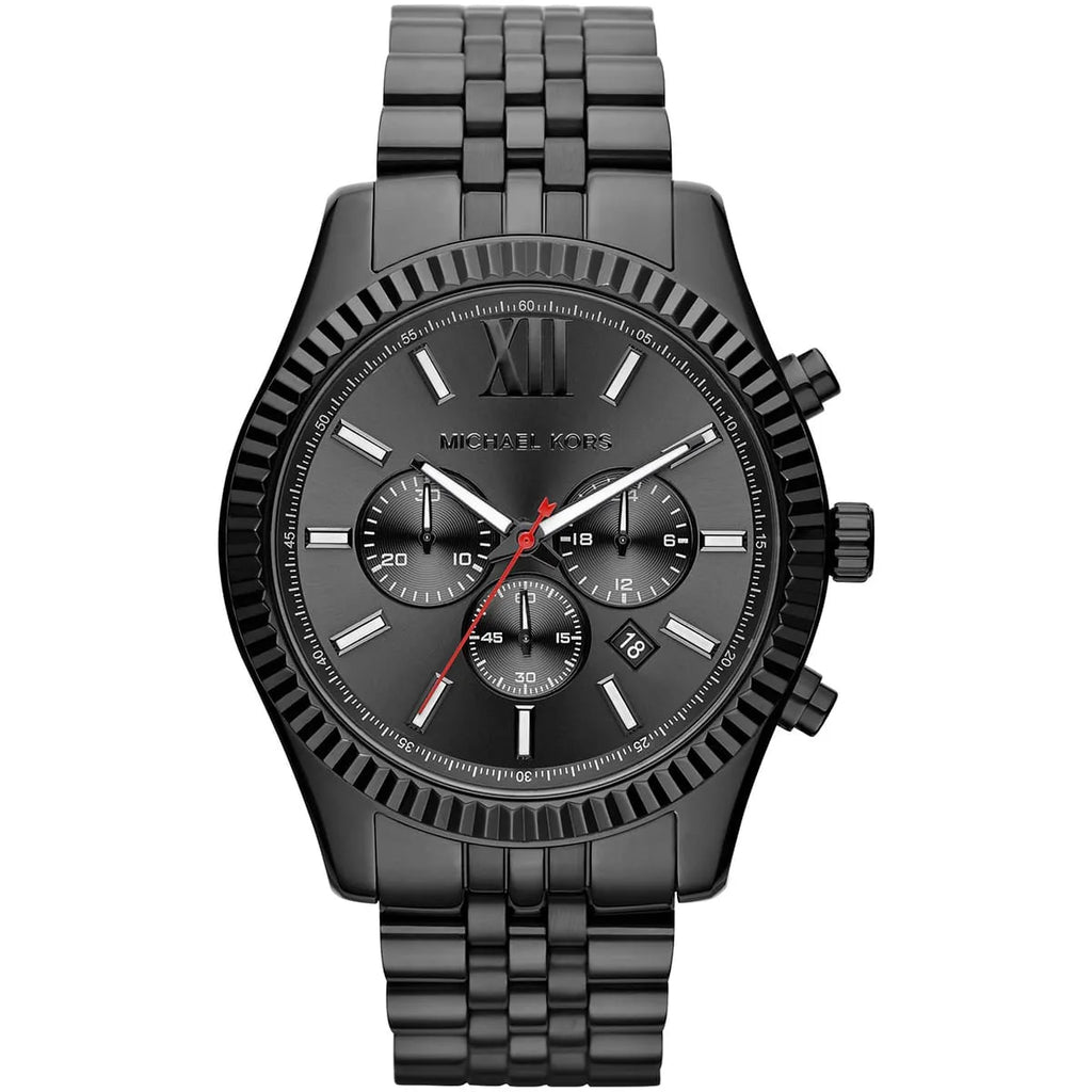 Michael Kors Lexington MK8320 All Black Stainless Steel Men's Watch