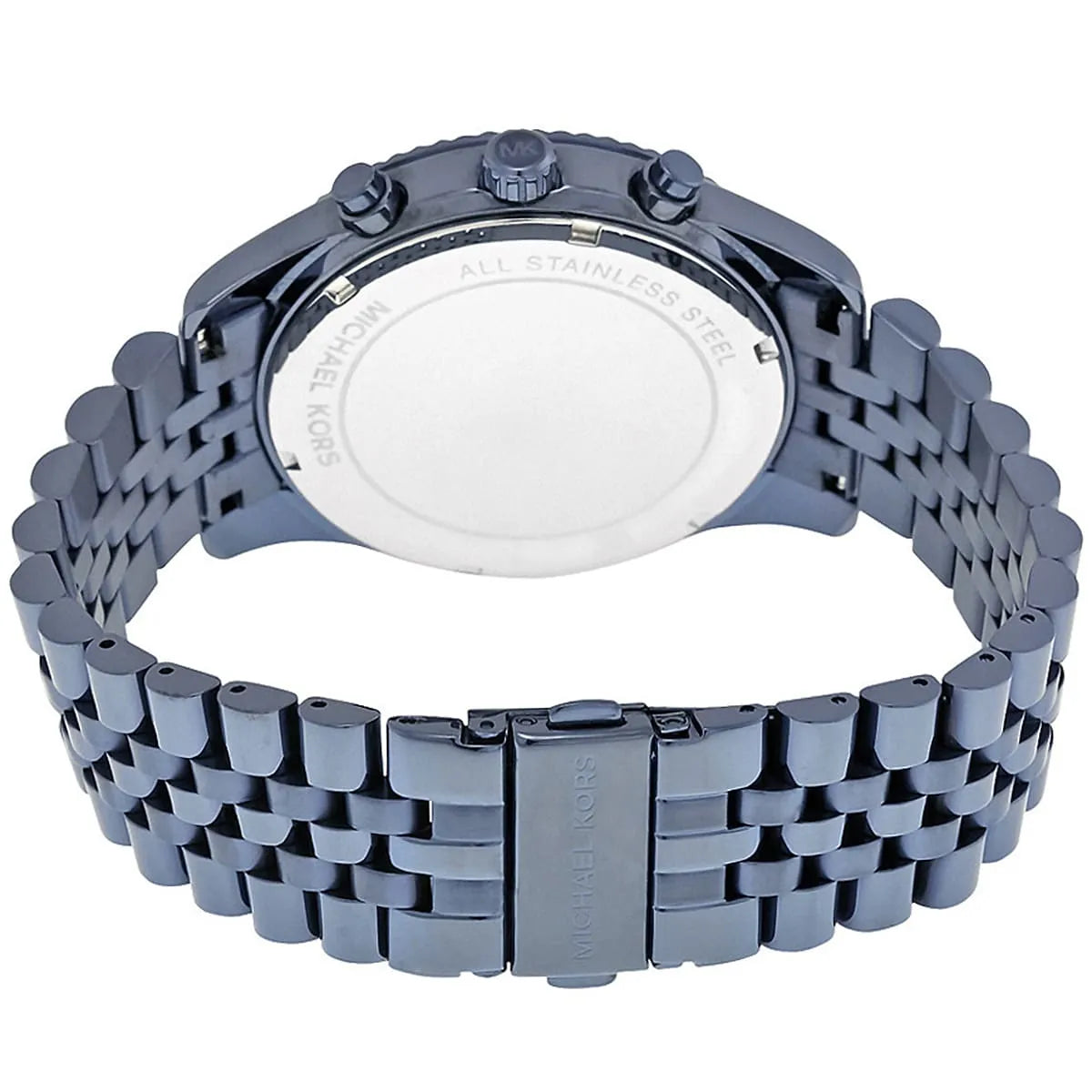Michael Kors MK8480 Men’s Blue Dial Blue Stainless Steel Lexington Chronograph Watch