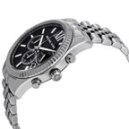 Michael Kors Lexington MK8602 Silver-Tone Black Dial Men's Watch