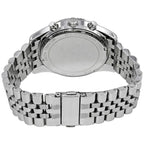 Michael Kors Lexington MK8602 Silver-Tone Black Dial Men's Watch