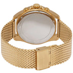 Michael Kors MK8867 Men’s Black Dial Gold Stainless Steel Brecken Chronograph Watch