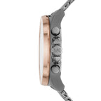 Michael Kors Brecken MK8868 Grey Case Rose Gold Bezel Men's Watch