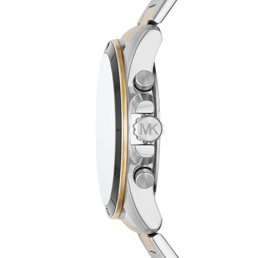 Michael Kors Alek MK8901 Two-Tone Silver & Gold Black Dial Men's Watch