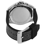 Michael Kors Brecken MK8922 Silver Case Silver Dial Grey Rubber Men's Watch