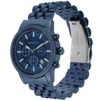 Michael Kors Hutton MK9088 Chronograph All-Navy Blue Stainless Steel Men's Watch