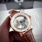 Patek Philippe Men’s Rose Gold Skeleton Watch