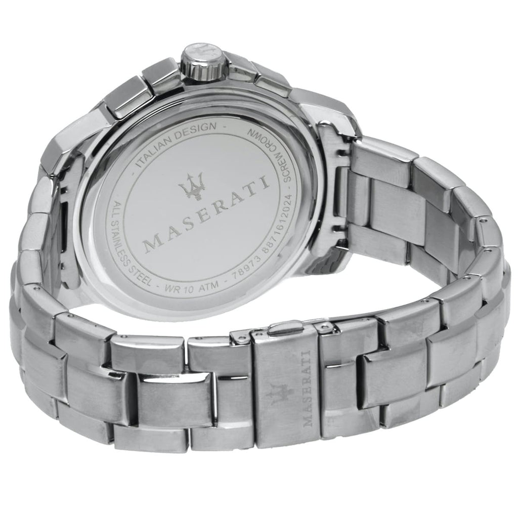 Maserati Successo R8873621006 Silver Gray Dial Chronograph Metal Men's Watch