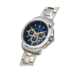 Maserati Successo R8873621016 Two-Tone Gold Blue Dial Men's Watch