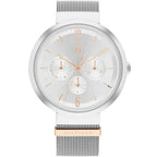 Tommy Hilfiger Lidia 1782537 Silver Dial Silver Mesh Women's Watch